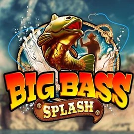 Big Bass Splash slot logo by Pragmatic Play at Slot Heart Casino
