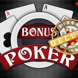 Official Table Games logo: Bonus Poker Deluxe - 3 Hands by RTG (Reel Time Gaming) at Slot Heart Casino