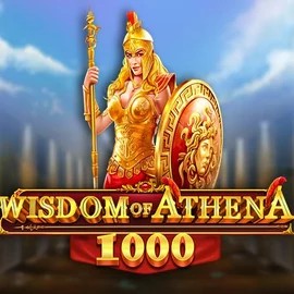 Enjoy Wisdom of Athena 1000 by Pragmatic Play – logo hosted on slotsheart.se
